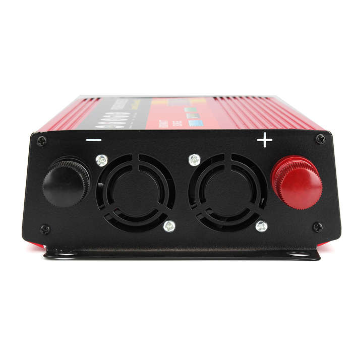 + 12V TO 220V Solar Inverter 3000W Power Inverter Dual Turbine Cooling System Inverter