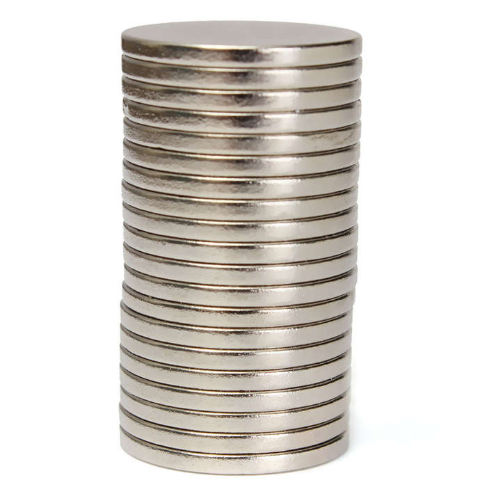 20pcs N52 20mm x 2mm Strong Disc Magnets Rare Earth Neodymium Magnets