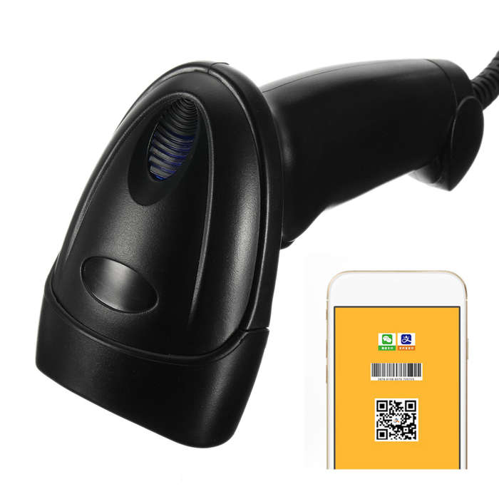 USB2.0 Wired 1D 2D/QR Barcode QR Bar Code Image Scanner Reader for Windows