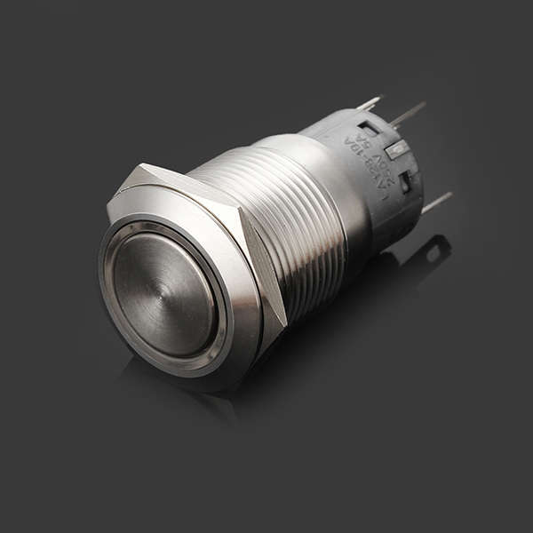 12V 19mm Momentary Push Button Switch Waterproof Switch