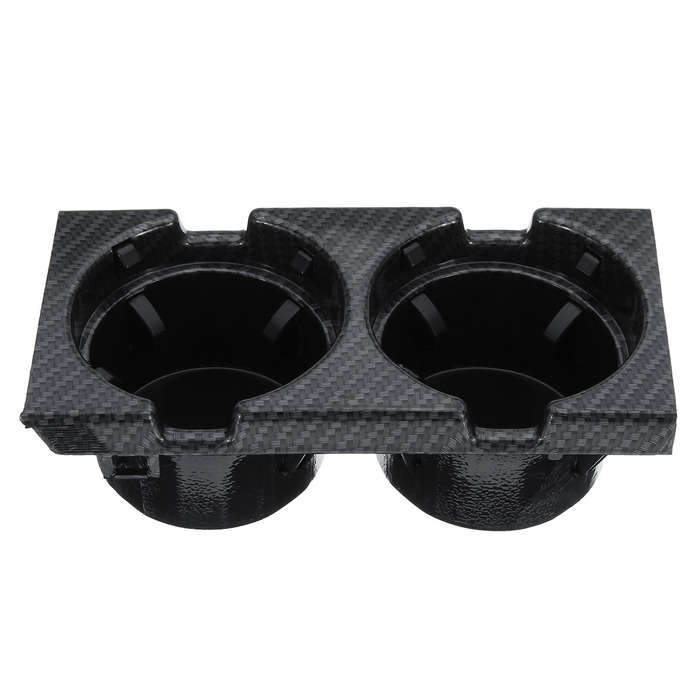 Carbon Fiber Center Console Drink Cup Coin Holder Box for BMW 3 Series E46 99-06