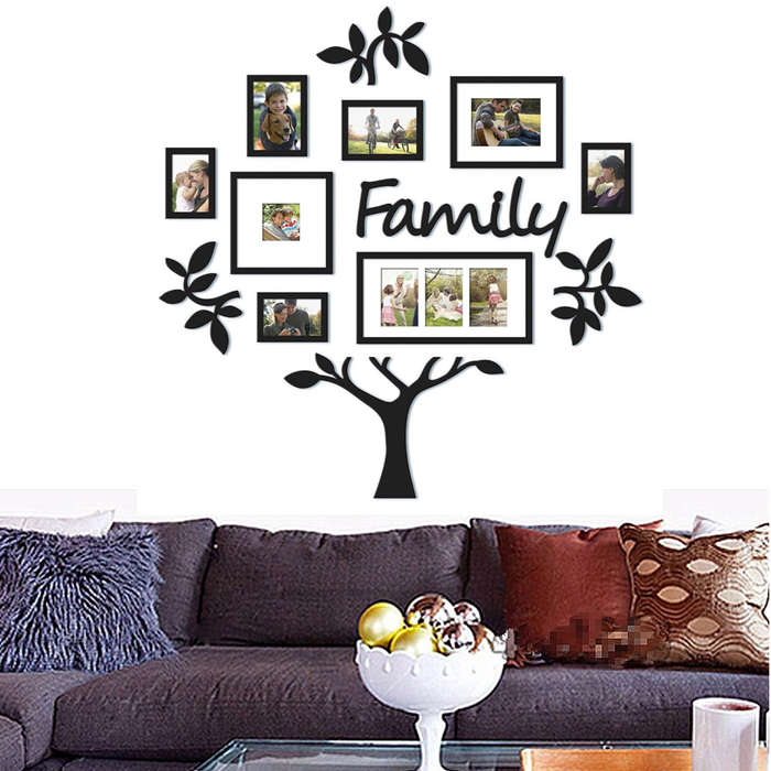 Family Tree Frame Collage Pictures Photo Frame Collage Photo Wall Mount Decor Wedding