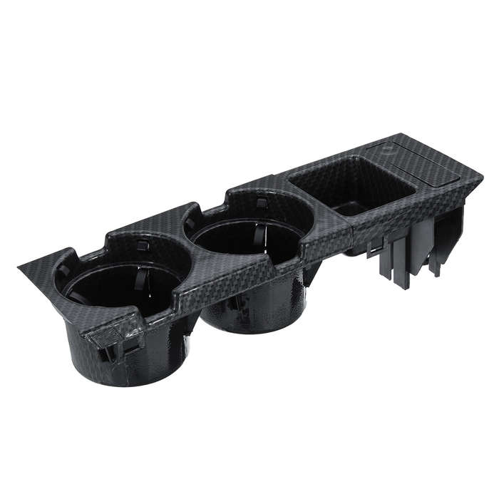 Carbon Fiber Center Console Drink Cup Coin Holder Box for BMW 3 Series E46 99-06