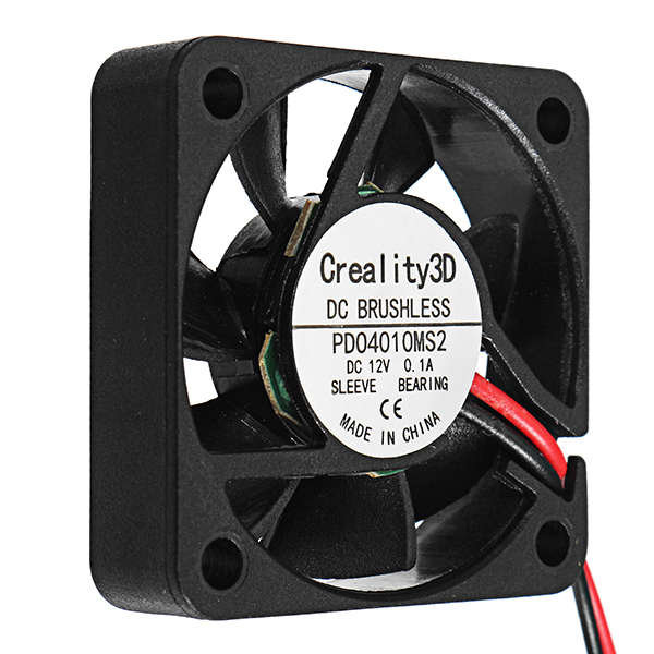Creality 3D 40*40*10mm 12V High Speed DC Brushless 4010 Cooling Fan