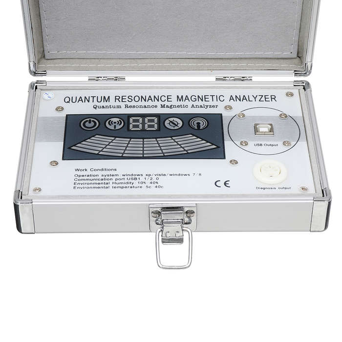USB Quantum Magnetic Resonance Health Body Analyzer English Massage Therapy Device