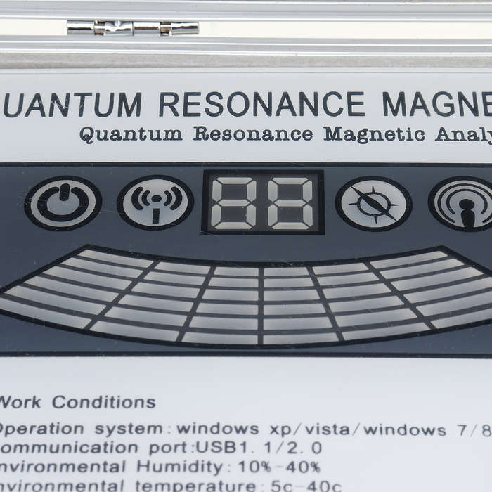 USB Quantum Magnetic Resonance Health Body Analyzer English Massage Therapy Device
