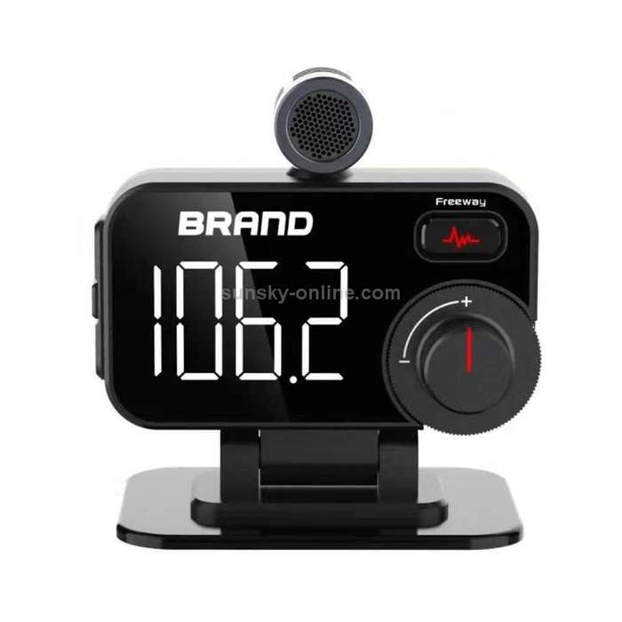 BT92 Car Bluetooth FM Transmitter Support Bluetooth Hands-free Call / QC3.0 Charge