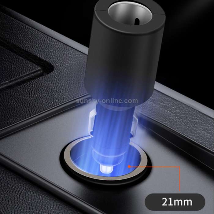 12V Car Free Installation Cigarette Lighter Socket Converter + 12V Cigarette Butt