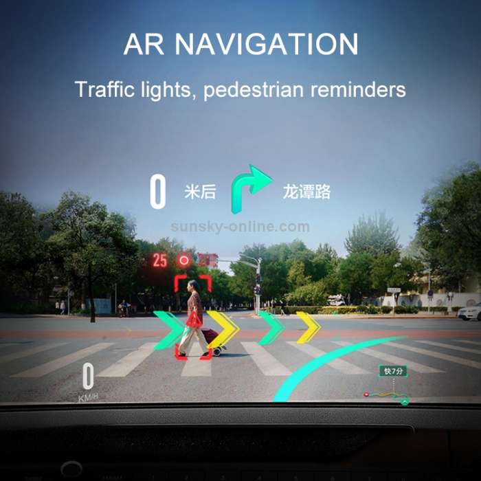 1080P 10 inch ADAS Dual-recording Starlight Night Vision Driving Recorder AR Intelligent Navigator