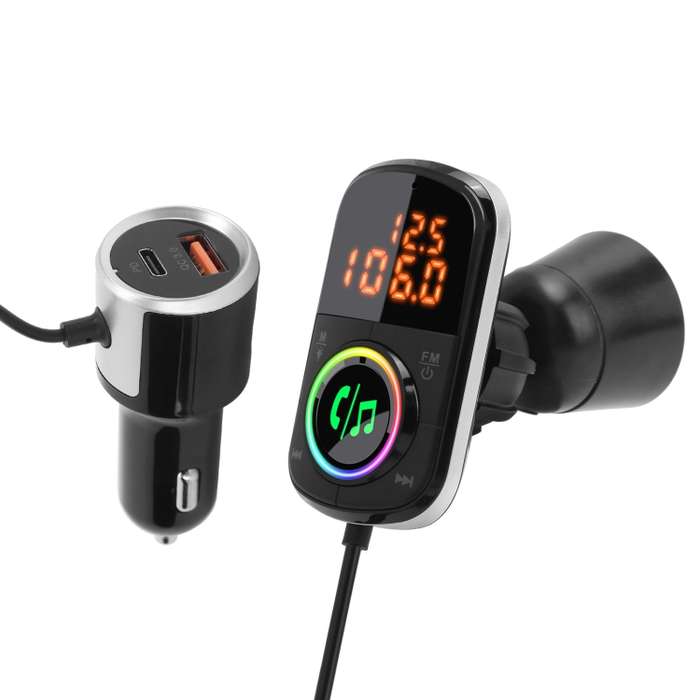 BC71 Car FM Transmitter Hands-free TF Card MP3 Music Player Electronic Car Accessories