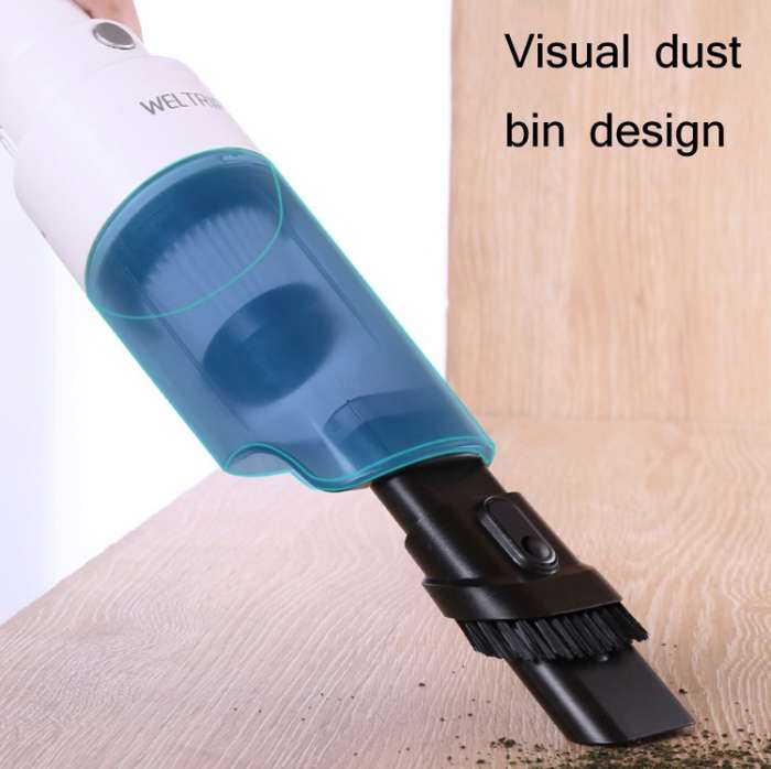 WEL TRIP V12 Car Portable Hand-Held Vacuum Cleaner Household High-Suction Vacuum Cleaner