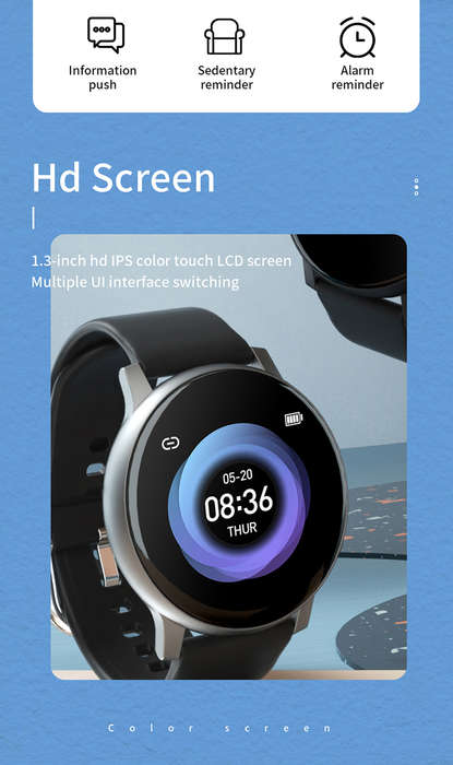 S2 Fitness Tracker Smart Bracelet Heart Rate Monitor