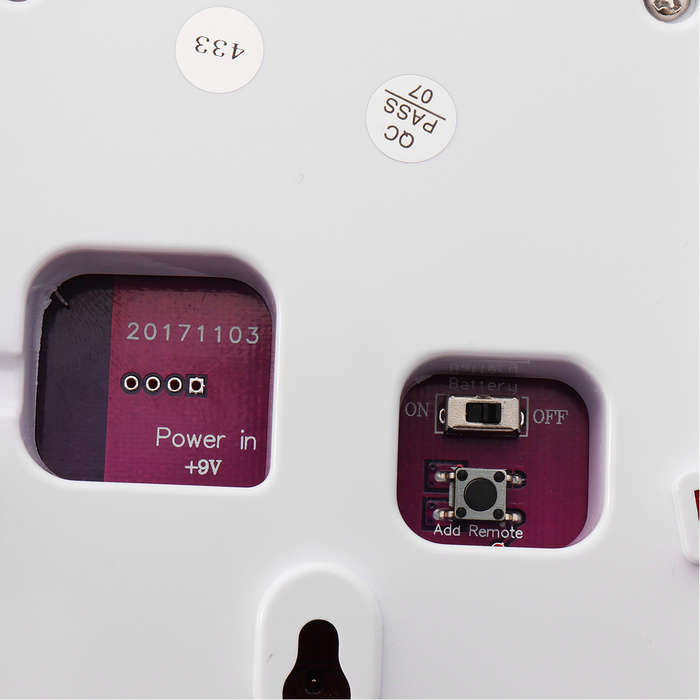 DY-JH100B Outdoor Siren Security Alarm 120dB Alarm Sound LED Flash EU Plug 433Mhz