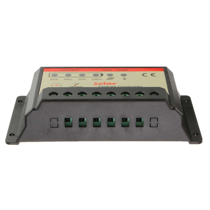 12V/24V 10A PWM Solar Charger Controller Battery Charging Regulator