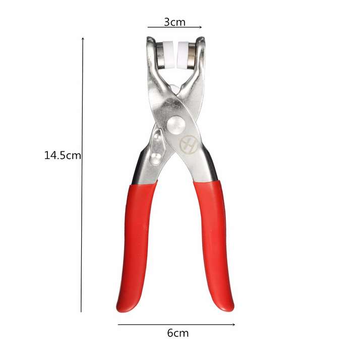 Fastener Snap Pliers Camp Craft Tool Sewing Craft with 110 Kits Set Press Studs