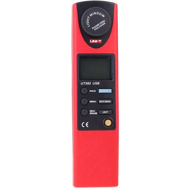 UNI-T UT382 LCD Display Digital Lux Meter Light Meter Luxmeter Tester Illuminometer