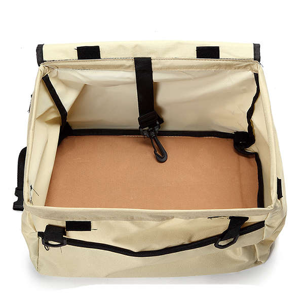 Waterproof Pet Dog Cat Car Carrier Storage Bag Pet Booster Seat Cover For Trave Safety Carry Basket