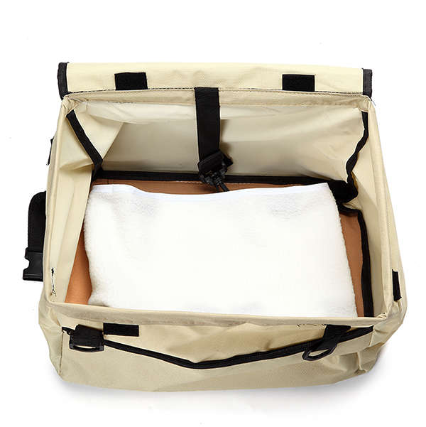 Waterproof Pet Dog Cat Car Carrier Storage Bag Pet Booster Seat Cover For Trave Safety Carry Basket