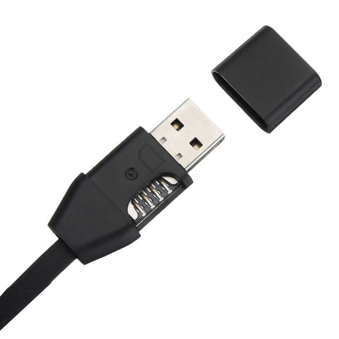 GSM SIM Hidden USB Cable Audio Voice Monitor Listening Device for IOS/Android