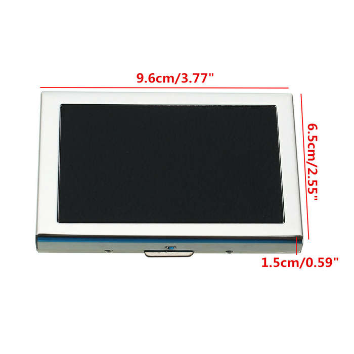 Waterproof Protection Aluminum Pocket Wallet Business Credit Card Portable Case
