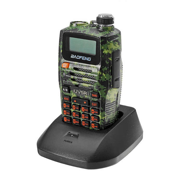 BAOFENG Camouflage Dual Band Handheld Transceiver Radio Walkie Talkie