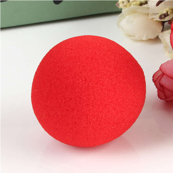 30PCS Close-Up Magic Street Trick Soft Sponge Ball Props Clown Nose