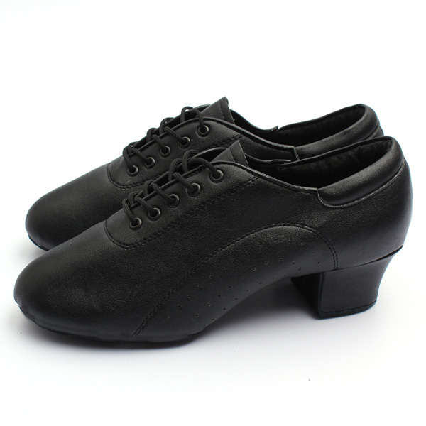 Adult Mens Ballroom Latin Tango Dance Shoes heeled  (SIZE: 8)