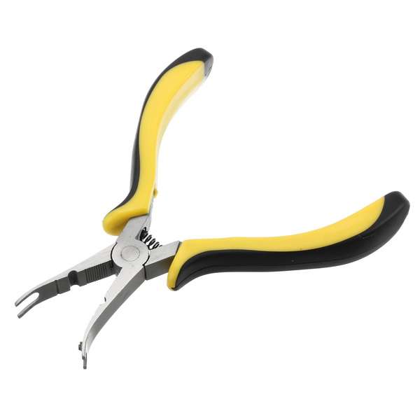 5.5 Inch Steel Head Upgrade Precision Universal Ball Nose Link Pliers Tool (Color black&yellow)