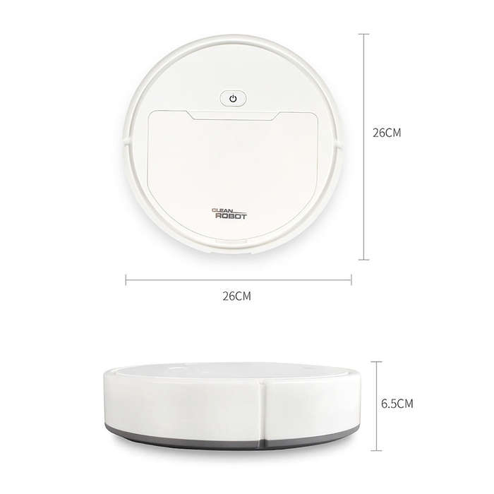 3-in-1 Smart Robotic Vacuum Cleaner Sweeper Machine Auto Cleaning Floor