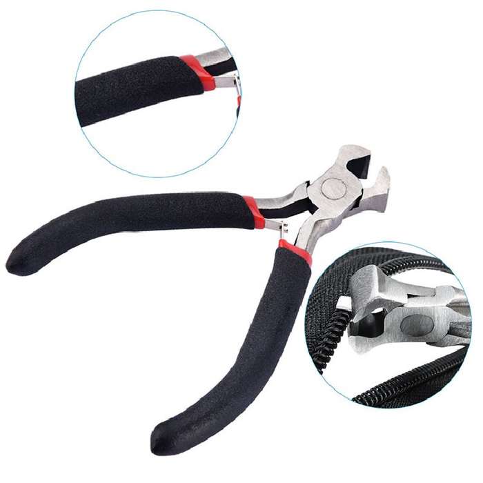 85Pcs Zipper Repair Kit Zipper Replacement Zipper Pull Rescue Kit with Zipper Install Pliers Tool an