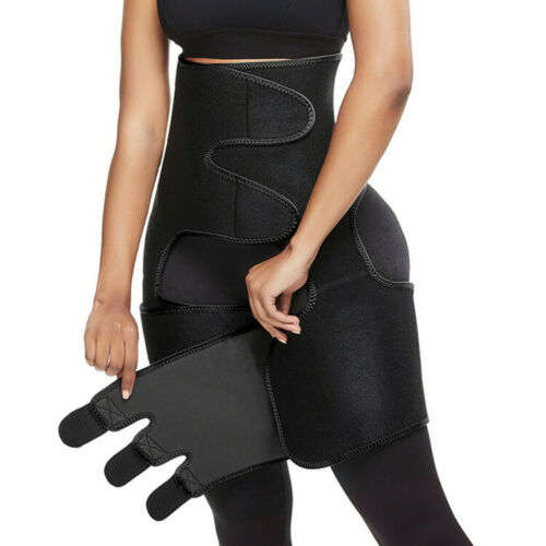 Neoprene Thigh Shaper High Waist Body Shaper Slimmer Wrap Thermo Trainer Sport