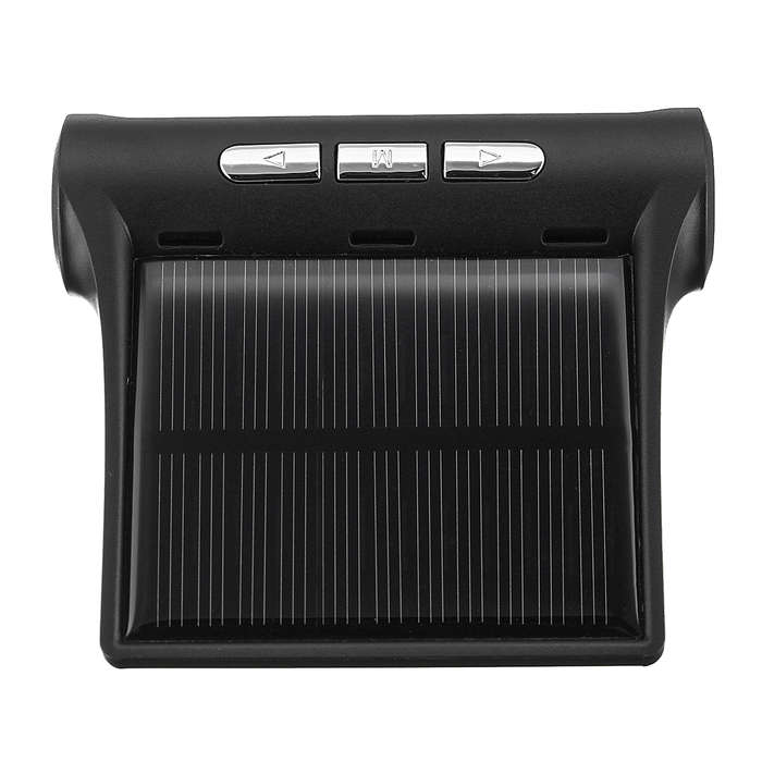 Car Solar Wireless TPMS Tyre Tire Pressure monitor monitor System LCD+4 External Car