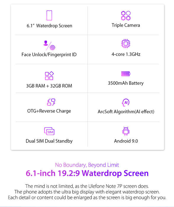 Image result for 6 REASONS TO BUY ULEFONE NOTE 7P