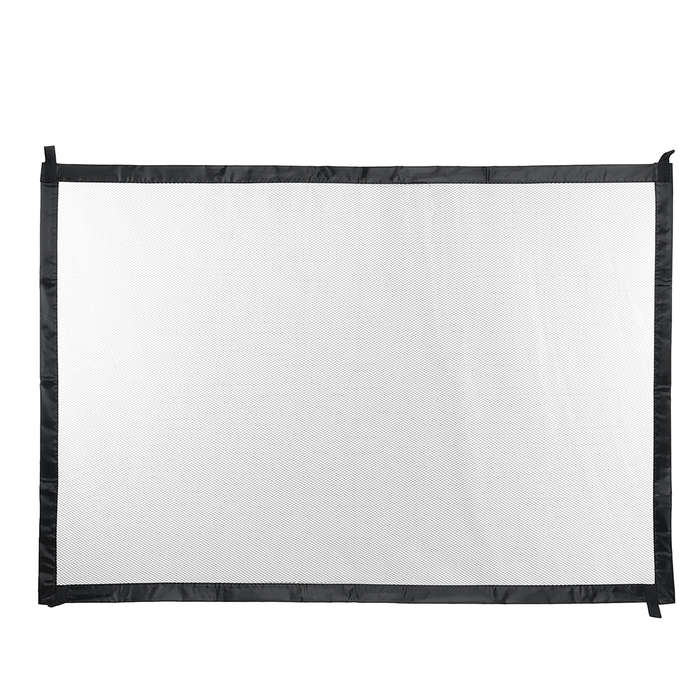 Portable Pets Enclosure Mesh Safety Folding Gate Guard Fences Kit Pet