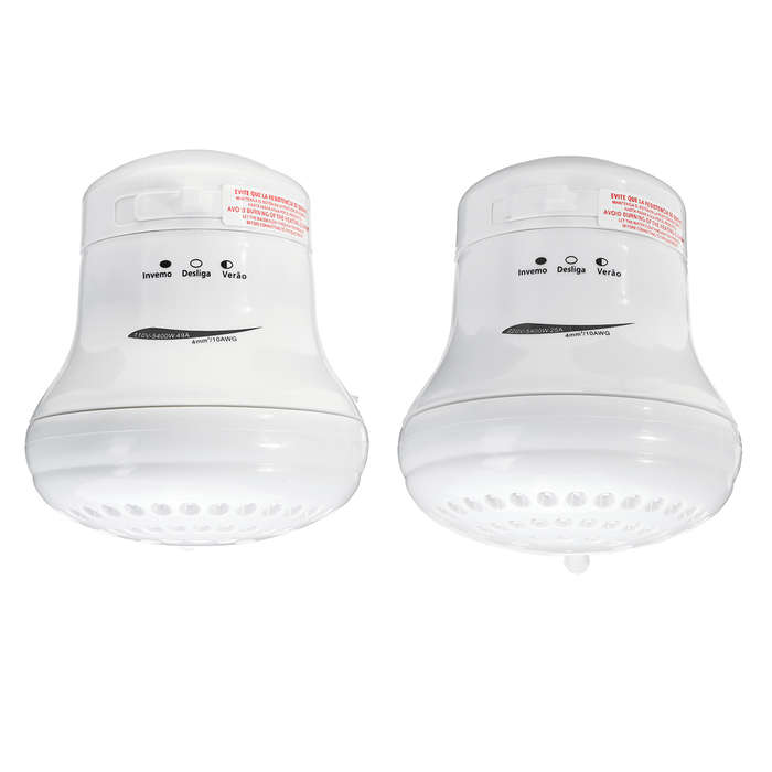 110/220V Instant Electric Water Heater Instant Hot Shower Head 5400W 3
