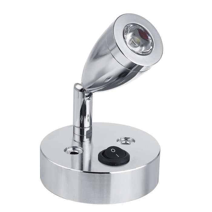 12V-24V Interior LED Reading Spot Lights For Boat RV Caravan Motorhome