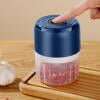 Green - 100ML Multifunctional Garlic Grinder Mini Garlic Paste Machine Household Electric Garlic Pou