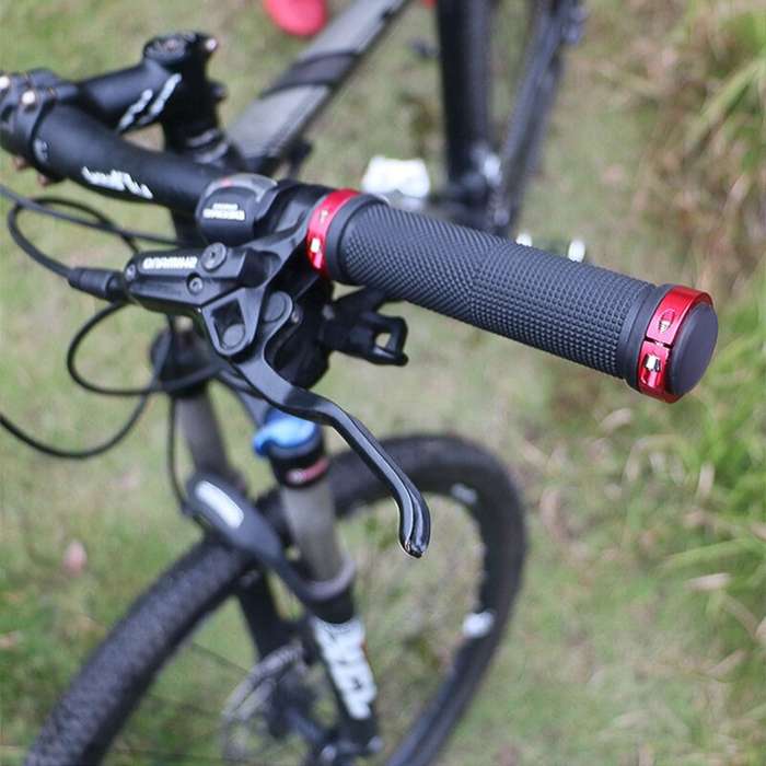 Blue - 2023 New Bicycle Handlebar Grips Non-slip Road Soft Mountain Bike Handle for Cycling