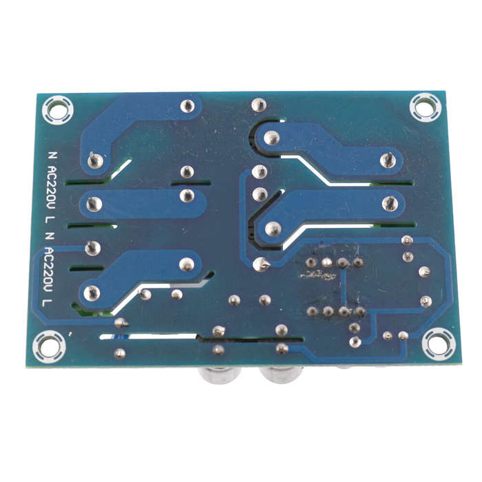 220V 2 Channel Power Automatic Switcher 10A Dual Power Supply 2 In 1 Out Battery Cut-off Control Swi
