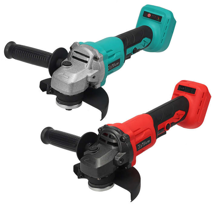 Kiwarm 18V 100mm Brushless Angle Grinder Cordless Electric Grinder Polishing Machine For Makiita Ste