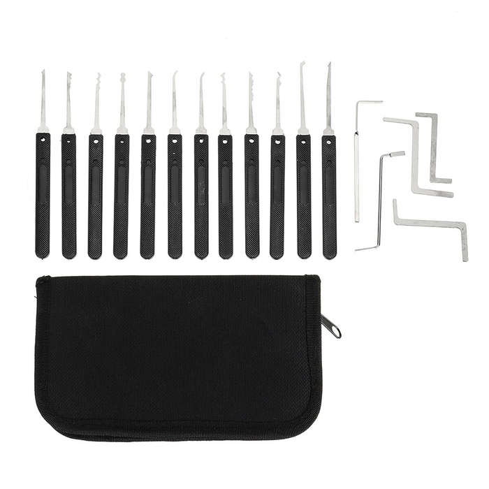 42PCS Stainless Steel Opening Padlock Matching 3 Transparent Practice Locks Quick Opening Padlock Se