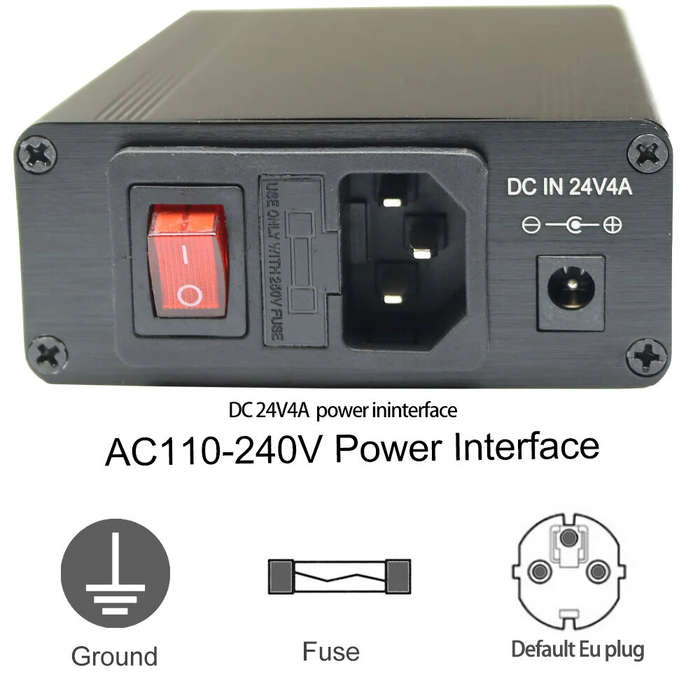 EU Plug - QUICKO T12-952 Quick Heating Soldering Iron Station OLED Display Auto Sleep 200C-480C 24V
