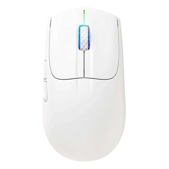 Black&White - Attack Shark X5 Tri-mode Wireless Gaming Mouse PAW3212 Chip 4000DPI RGB Light 35H Batt