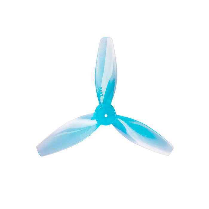 Clear grey - 4 Pairs GEMFAN 2412 2.4 Inch 3-blade PC Propeller for RC FPV Racing Drone