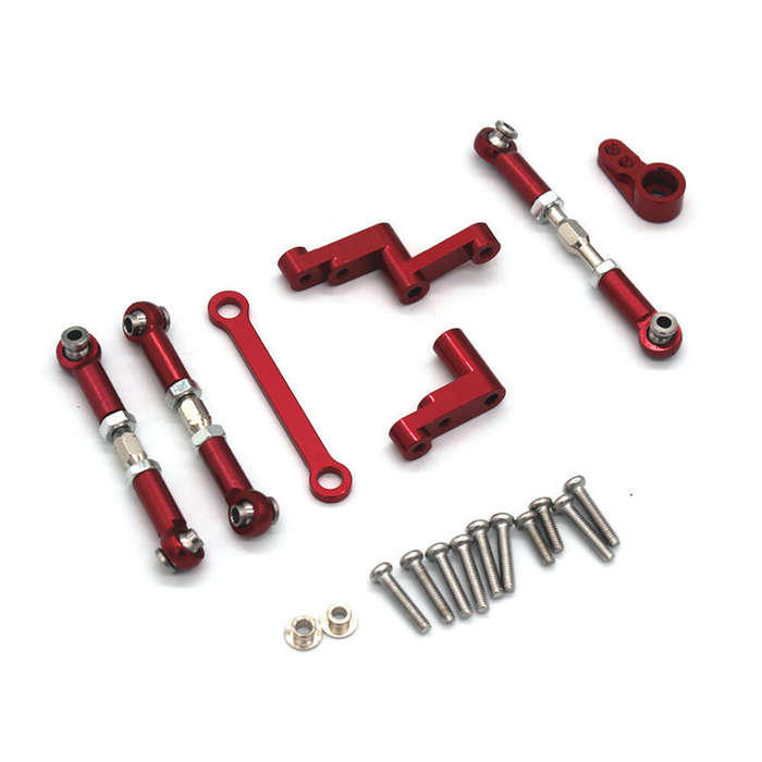 Sky Blue - Upgraded Steering Components Steering Rods Servo Arms Servo Rods Accessories For MJX 1620