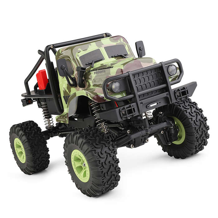 Camouflages - Wltoys 184021 1/18 2.4G 4WD Cralwer RC Car Vehicles Model RTR w/ Light Two Speed
