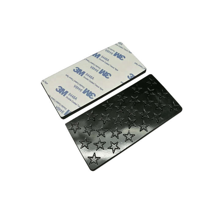 Transparent - 5PCS MXK 100x50mm Super Sticky Silicone Gel Double-sided Adhesive Sticker Battery Mat