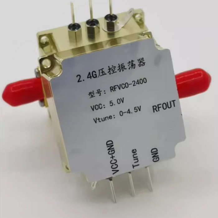 2.4 G - RFVCO-2400 Voltage Controlled Oscillator 2.4GHz RF Microwave Module Adjustable Tuning Voltag