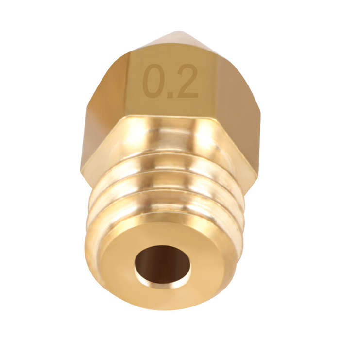 0.4mm - Kingroon MK8 Nozzle 0.2mm 0.4mm 0.5mm 0.6mm 0.8mm 1.0mm 3D Printer Part Extruder M6 Thread B