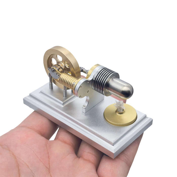 OKMO J06C World's Smallest Horizontal Mini Stirling Engine Model Science Discovery Toys